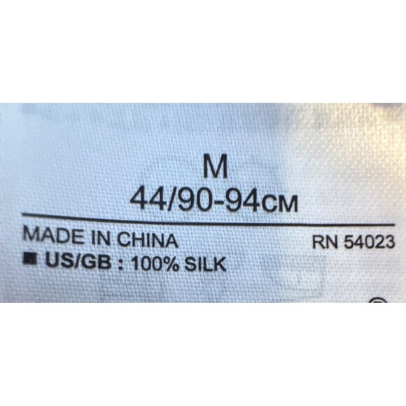 2/$30 Banana Republic Medium Pale Peach Silk Long Sleeve Blouse - Picture 13 of 16